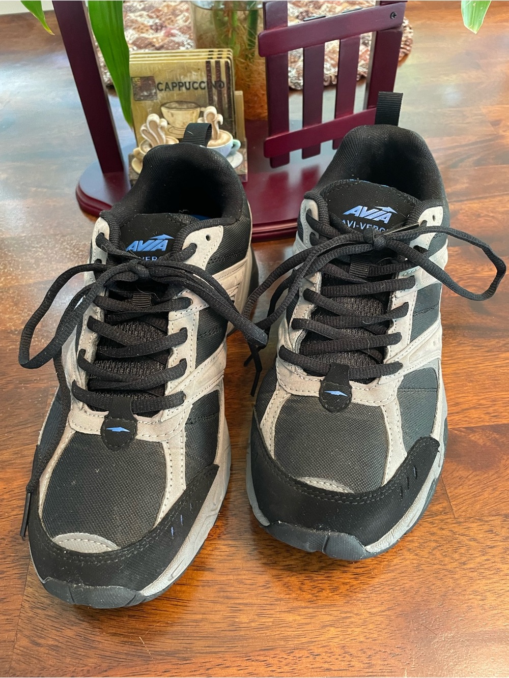 AVIA Avi-Verge Men's Cross Training Sneakers Men’s 9W Grey Black Blue